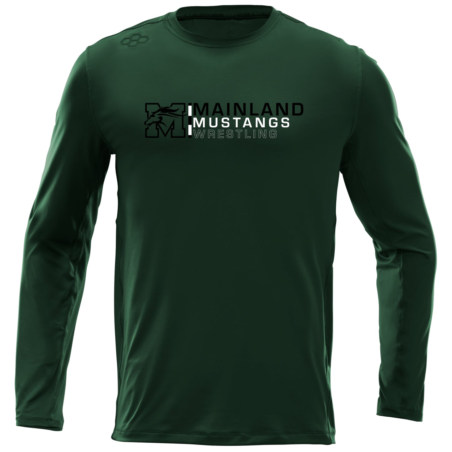 Performance LS T-Shirt-Unisex--Mainland Jr. Wrestling Club Team Store Emerald