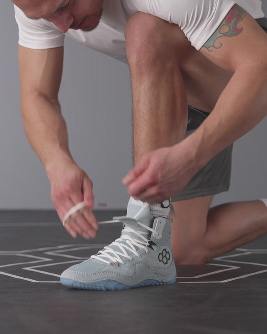 JB1 Adult Wrestling Shoes - Ice Blue