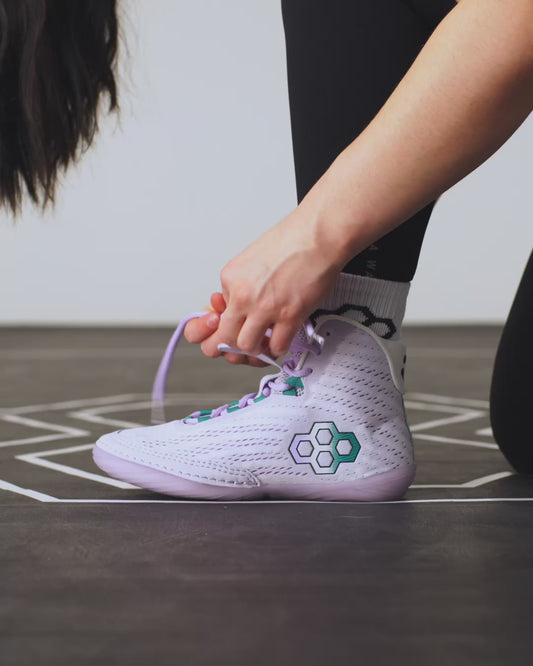 Chaussures de lutte pour femmes adultes Hildebrandt - Lilas électrique