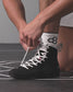 RUDIS International Adult Wrestling Shoes - Black/White