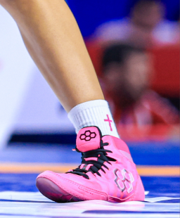 Colt 4.0 adult wrestling shoes in Pinknosis