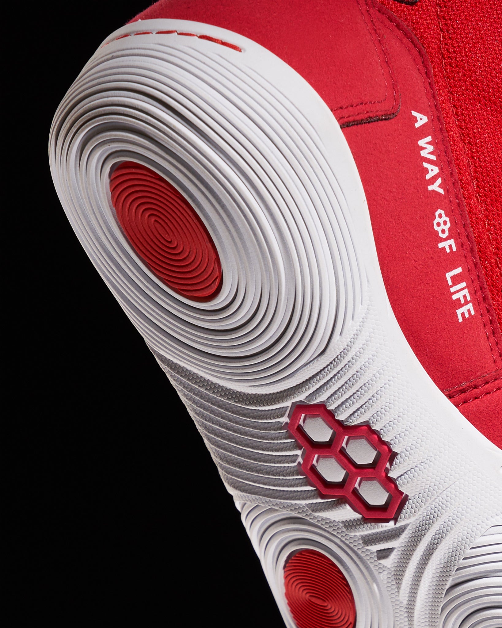 RUDIS Courage Adult Wrestling Shoes Crimson RUDIS
