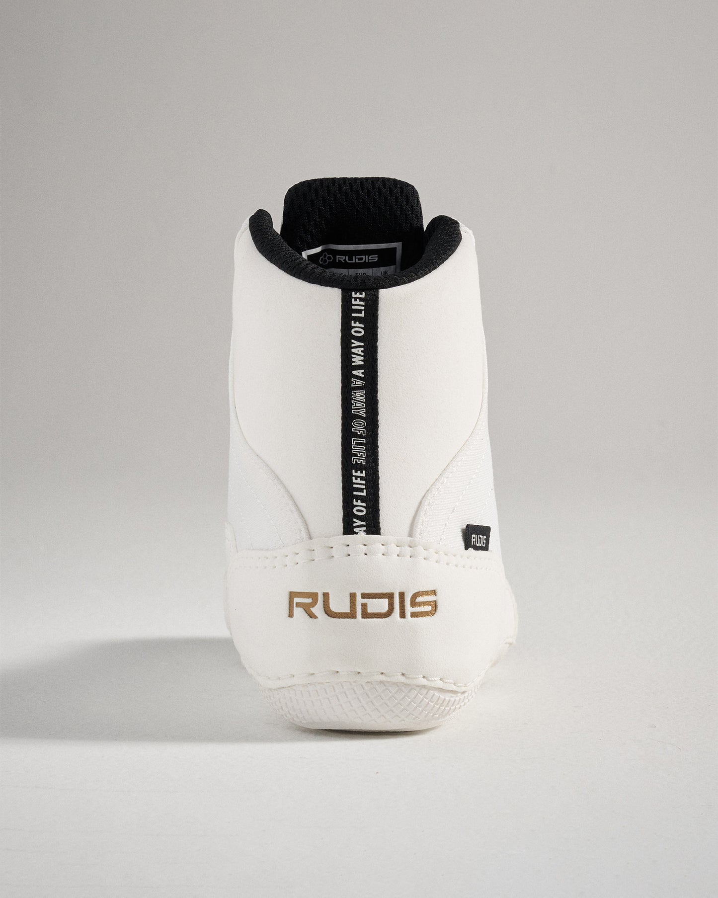 RUDIS Colt 2.0 Adult Wrestling Shoes - White/Gold