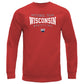 Cool-Touch Crewneck-Unisex--Wisconsin National Team Store Red