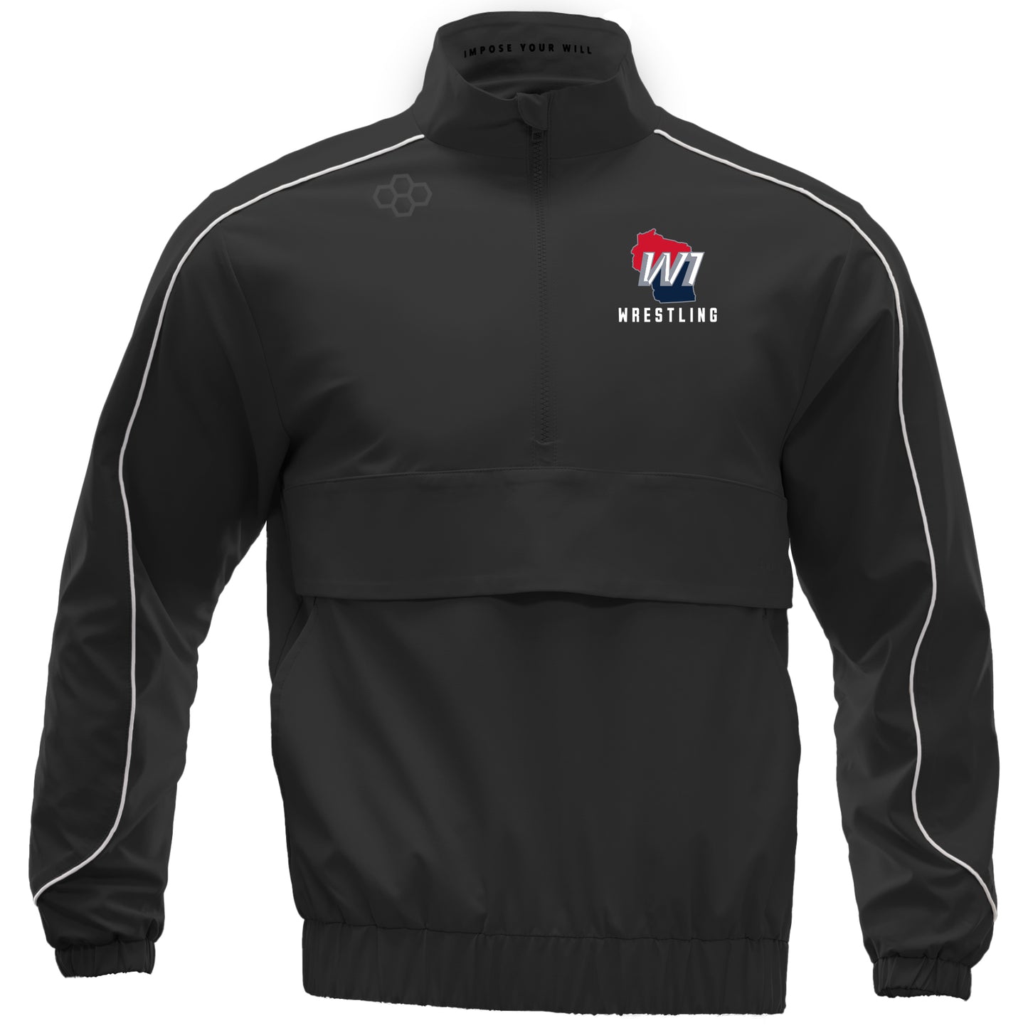 1/4 Zip Windbreaker-Unisex--Wisconsin National Team Store