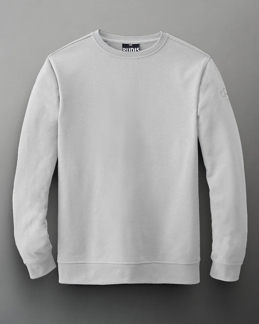 RUDIS Elite Terry Crewneck - Lunar Gray