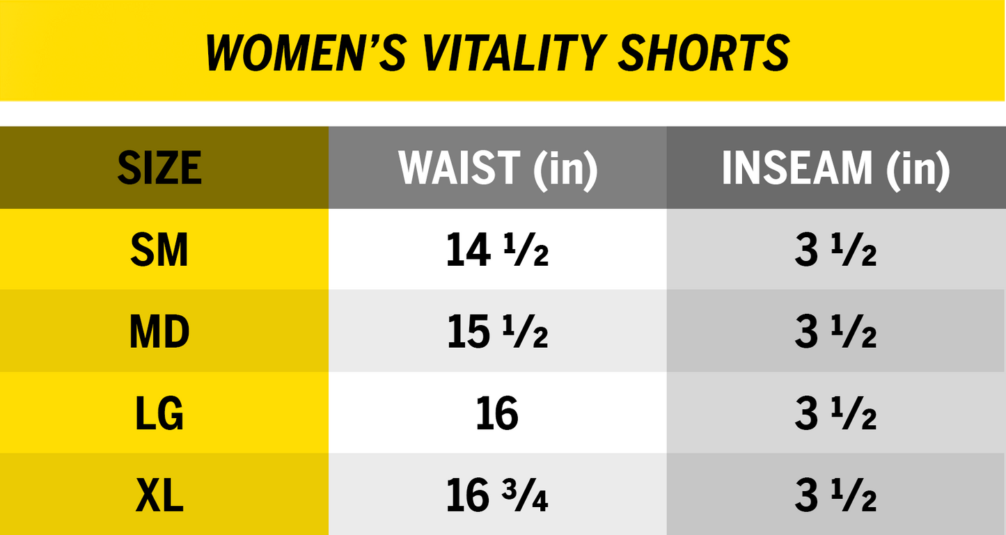 RUDIS Women's Vitality Shorts
